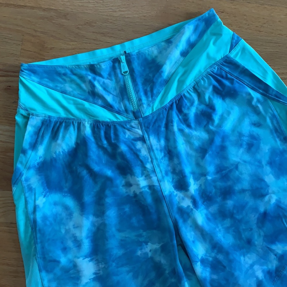Free People Joggers Endless Sunshine Turquoise NWOT Large - Picture 5 of 12